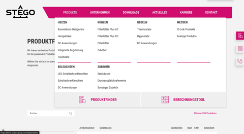 Stego Webseite 2